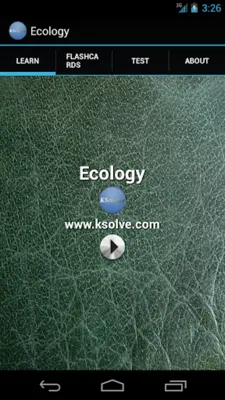 Ecology android App screenshot 9